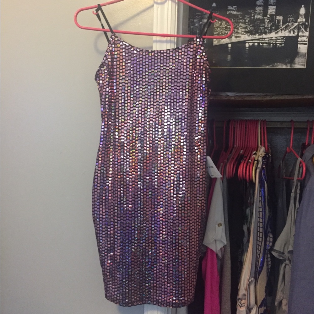Shiny dress